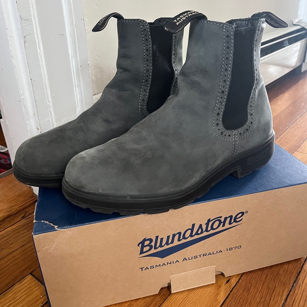 Blundstone #1630 High Top Boots Rustic Black AU 7